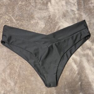 Black Women's Swim Bottom
